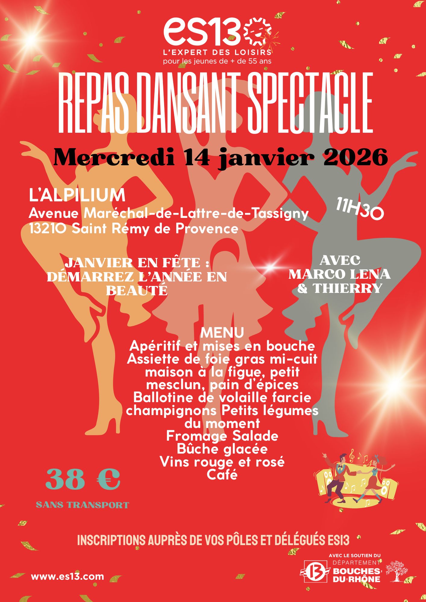 14-01-2026 REPAS SPECTACLE ST REMY DE PCE